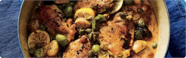 Chicken with Prunes and Olives